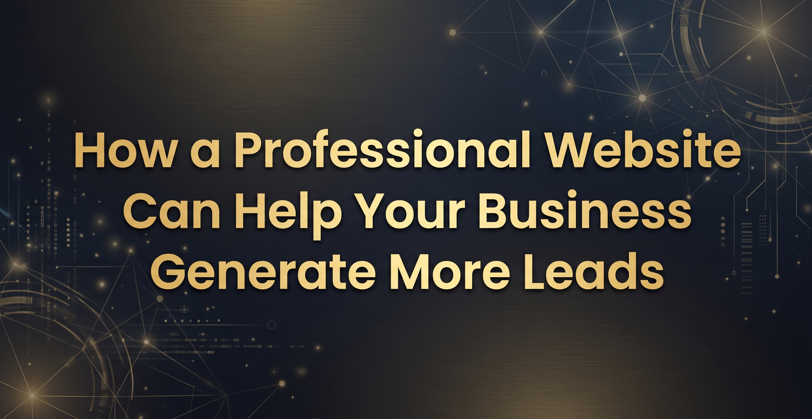 how a website can help your business generate more lead